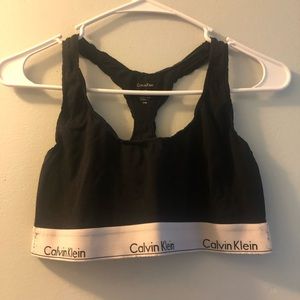 Calvin Klein bralette size large